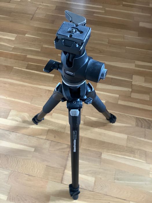 Statyw Manfrotto 055XPROB +Głowica Manfrotto Hydrostatyczna  468MGRC2
