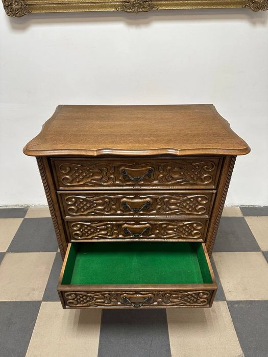 Різьблена тумба комод дерево 3242