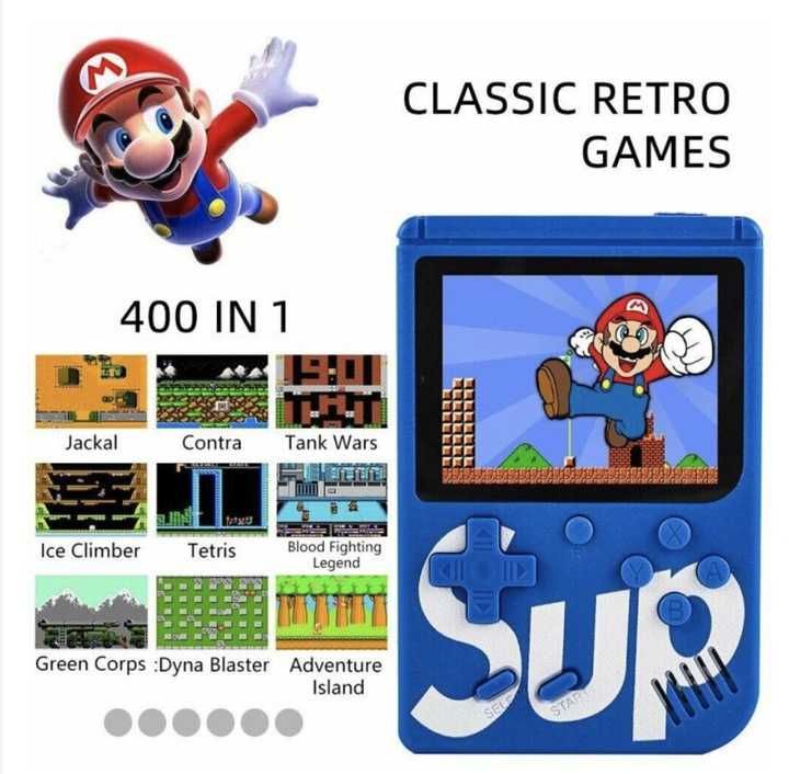 Mini przenośna KONSOLA RETRO gra 400 W 1 gameboy