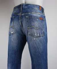 7 for all mankind Standard spodnie jeansy W32 L34 pas 2 x 44 cm