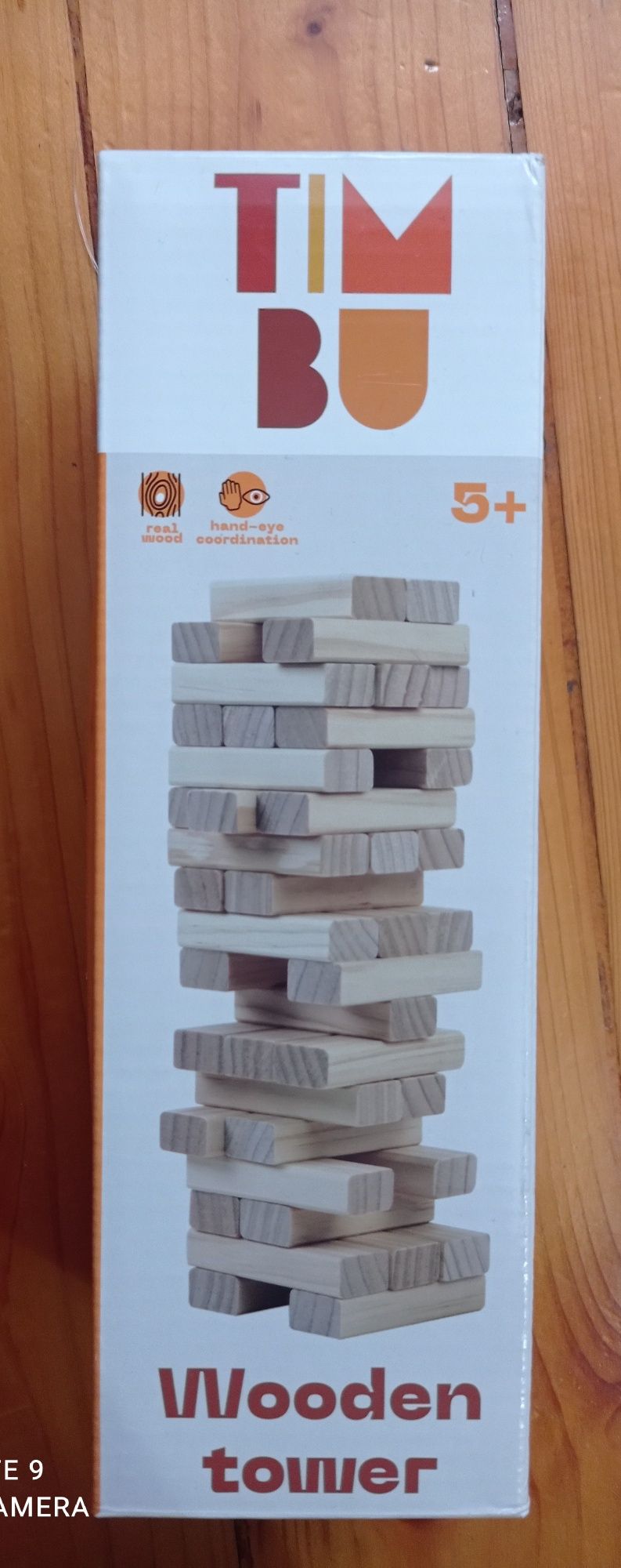 Nowa drewniana gra chwiejąca wieża 51 szt