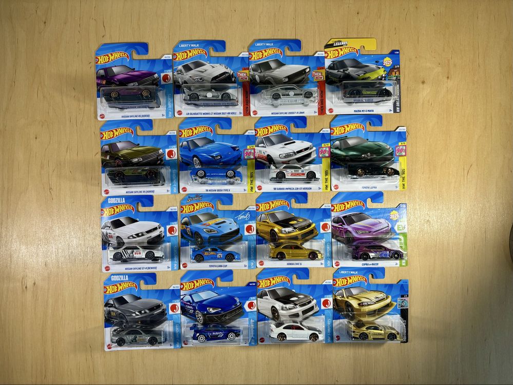 Колекційні машинки моделі 1:64 Matchbox та Hot Wheels нові запаковані