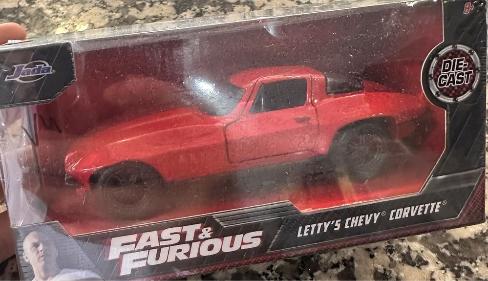 Fast & Furious Letty’s Chevy Corvette Velocidade Furiosoa/Diecast