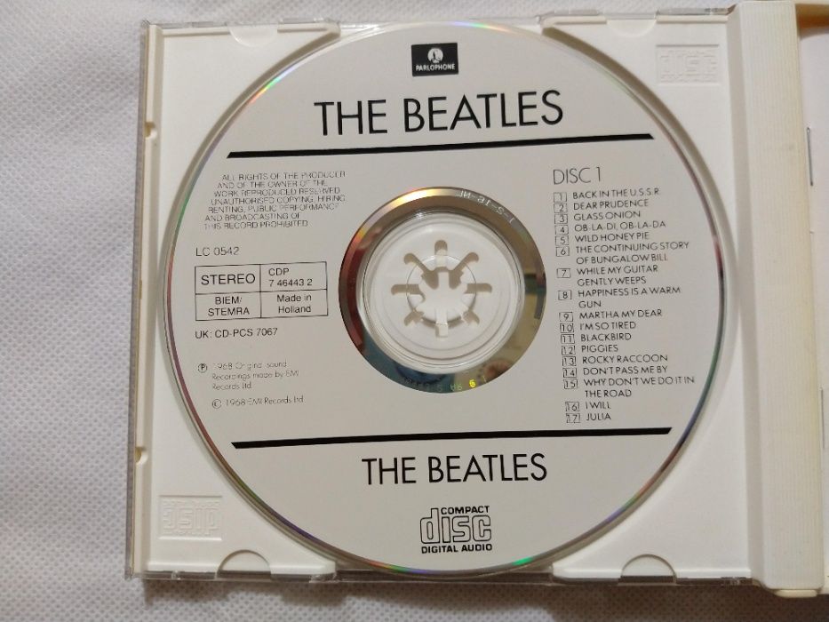 the Beatles White album 2CD rózne wydania