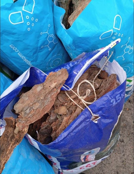 Продам сосновую кору