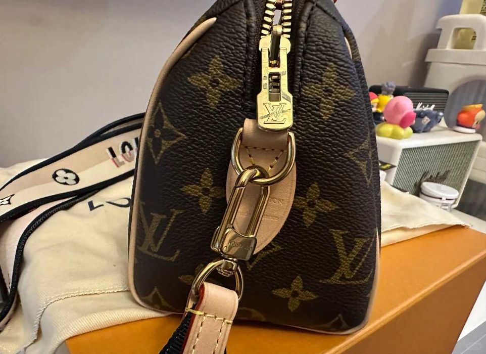Louis Vuitton Speedy 20 Bandoulière Monogram - Nowe Torba z Paskiem