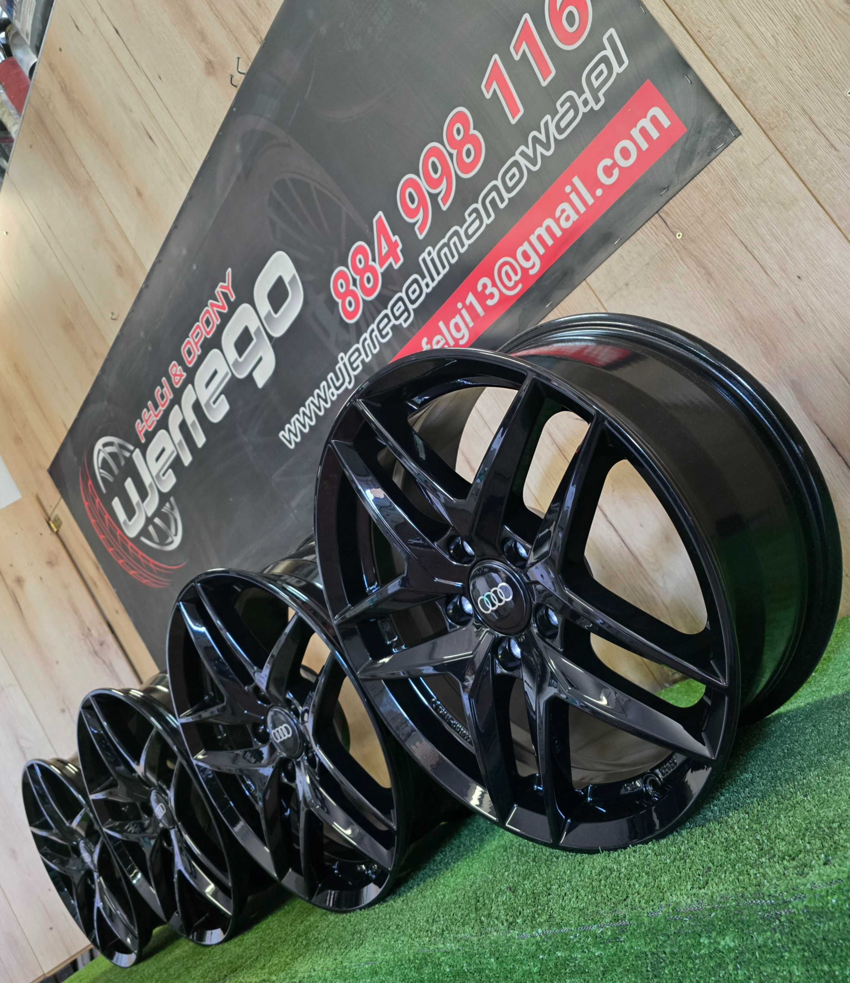 NOWE ALUFELGI AUDI 17x5x112 - A3,A4,A5,A6,Q2,Q3,Q5,TT
