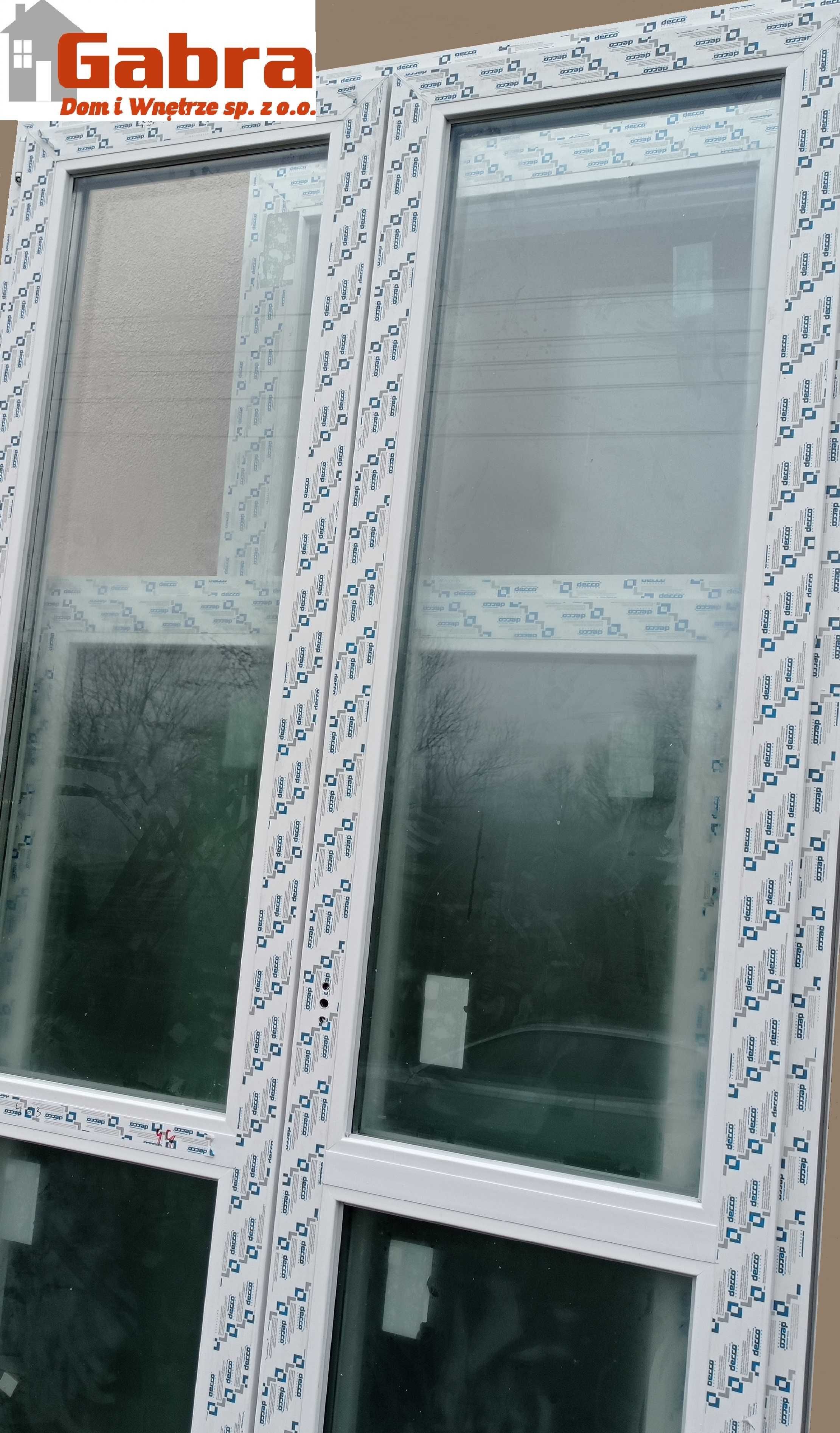 Tanio BALKON Trzyszybowy 1500x2000 R+RU Promocja Okna Czyste Powietrze
