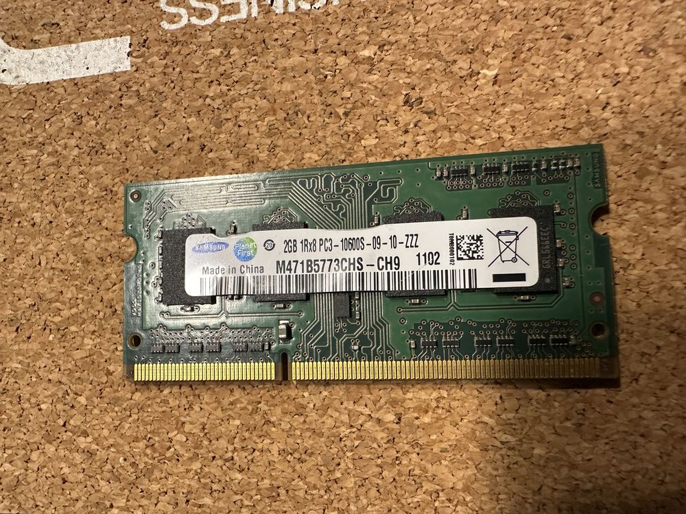 Memoria Samsung 2GB DDR3