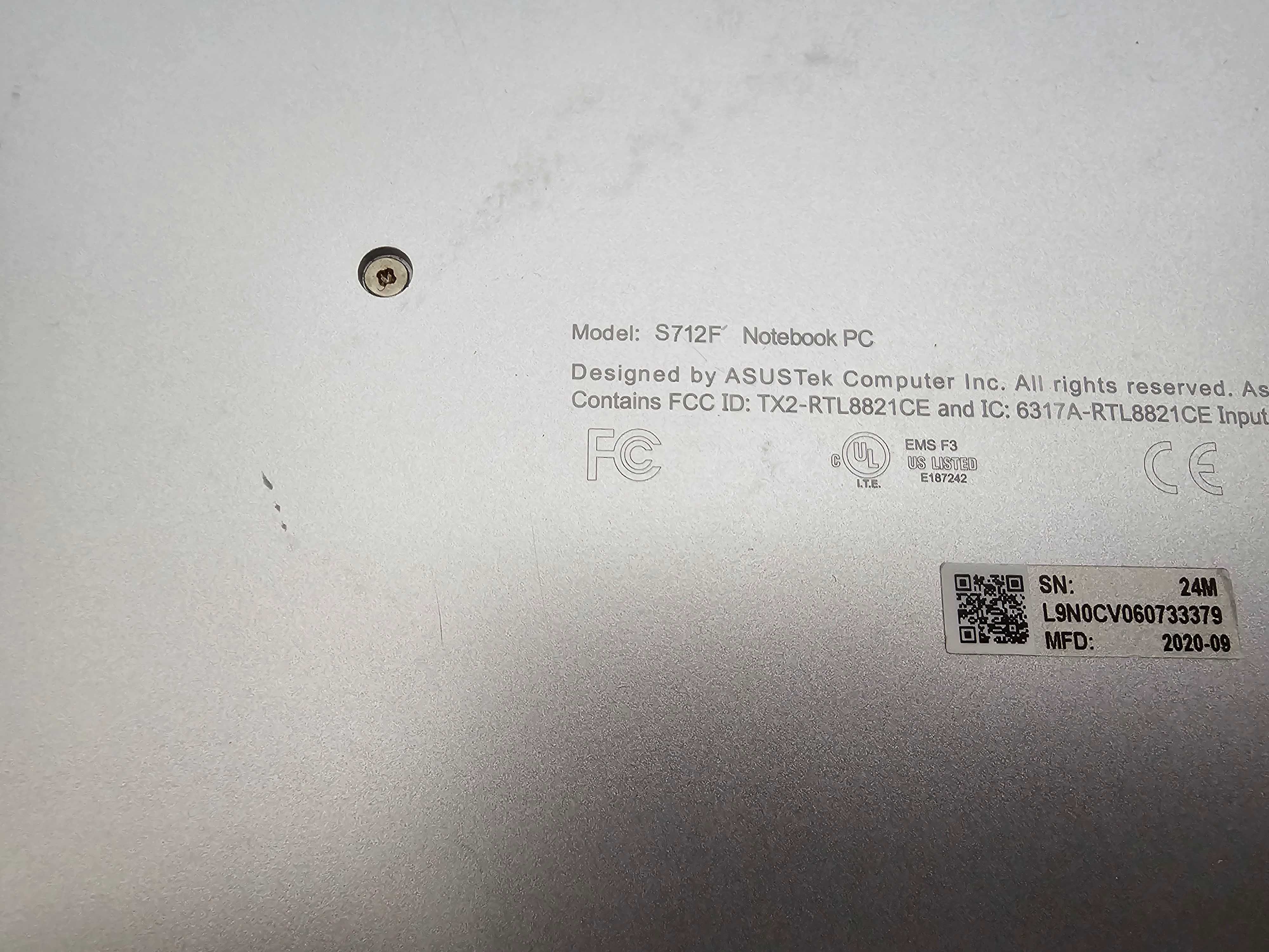 Laptop Asus VivoBook S712F/i7 10 Gen/16 DDR4/512 NVME/Bioskomp Gwaranc