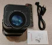 Nowy projektor HY320 mini / czarny / zestaw