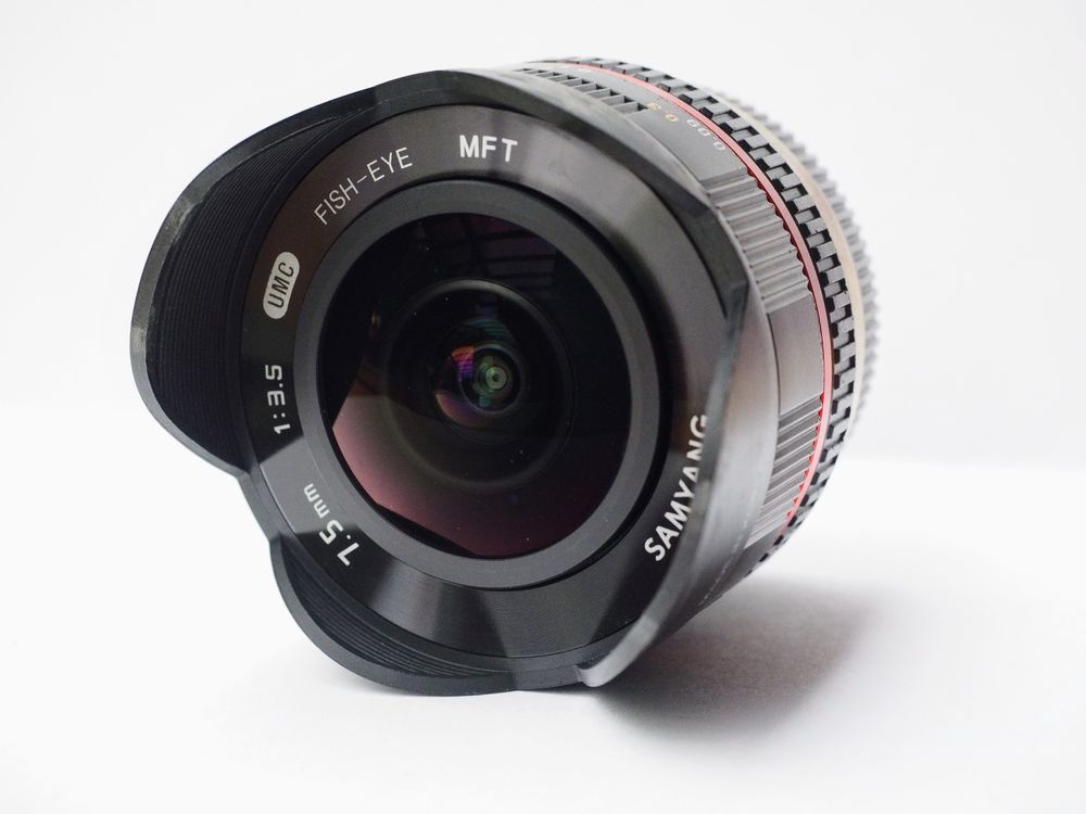 Obiektyw Micro 4/3 Samyang 7.5 f3.5 fisheye