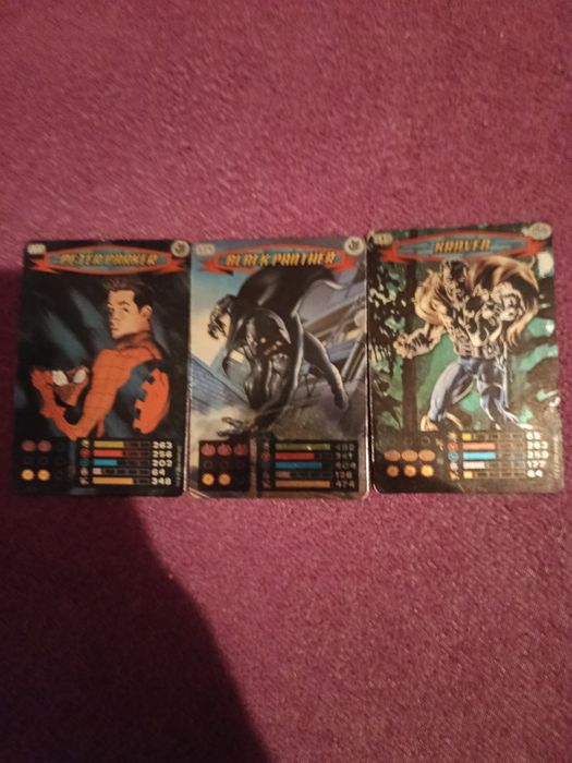 Karty Marvel Spider Man Heroes & Villains