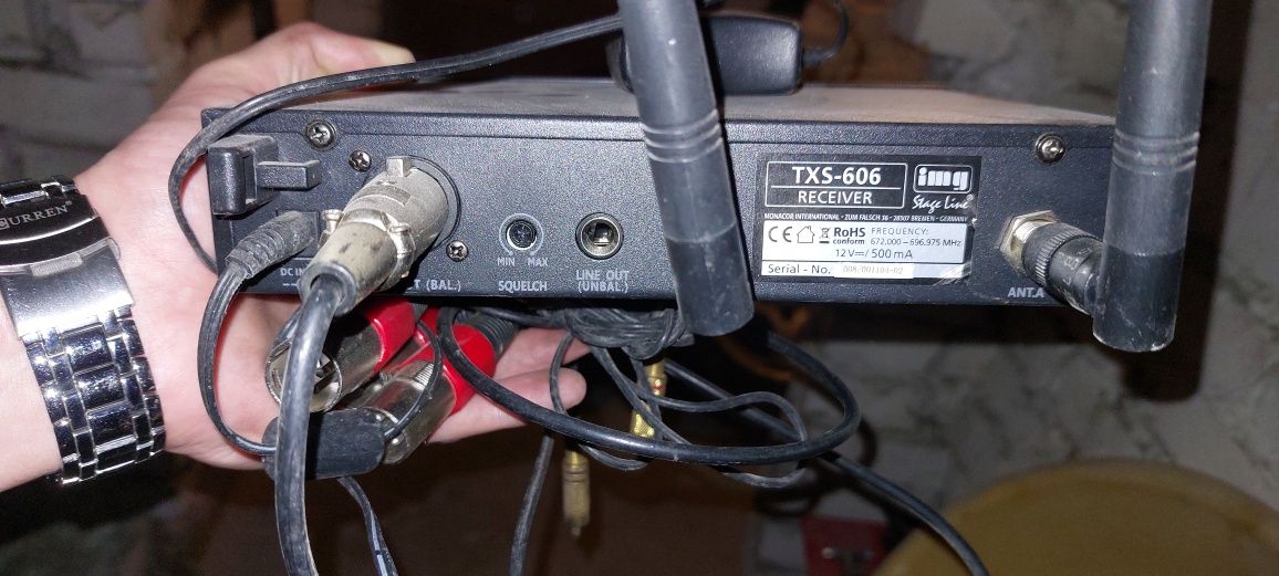 IMG Stage Line TXS-606, bezprzewodowy odbiornik