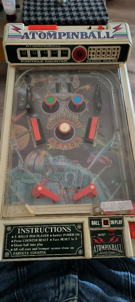 Jogo Atompinball antigo