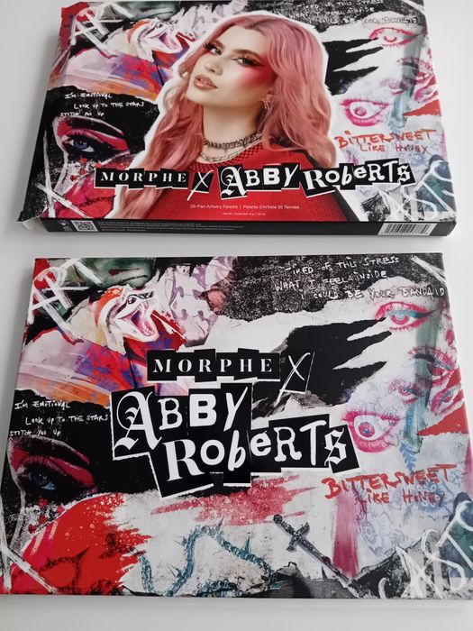 Morphe x Abby Roberts paleta 36 cieni do powiek