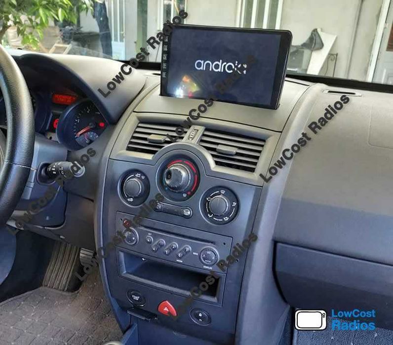 Auto Rádio 9' RENAULT MEGANE 2 | GPS ANDROID Bluetooth USB APPS WIFI