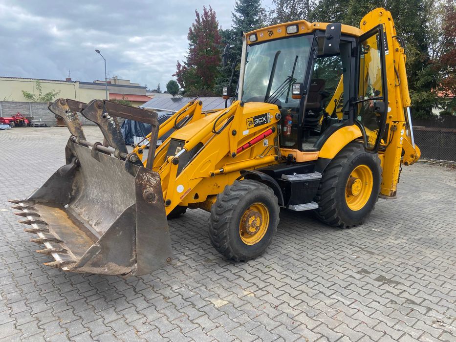 koparko ładowarka,JCB 3CX.