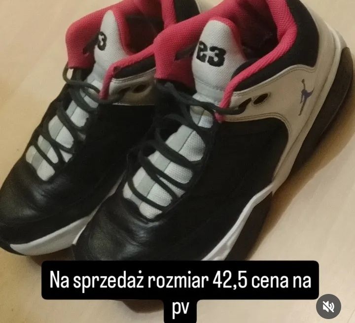 Sprzedam buty męskie do koszykówki