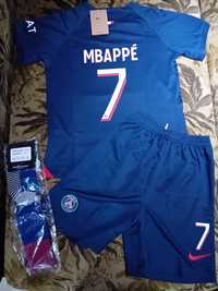 Conjunto criança mbappe 7 psg