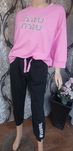 Megi bluza bawełniana z aplikacją Miu Miu