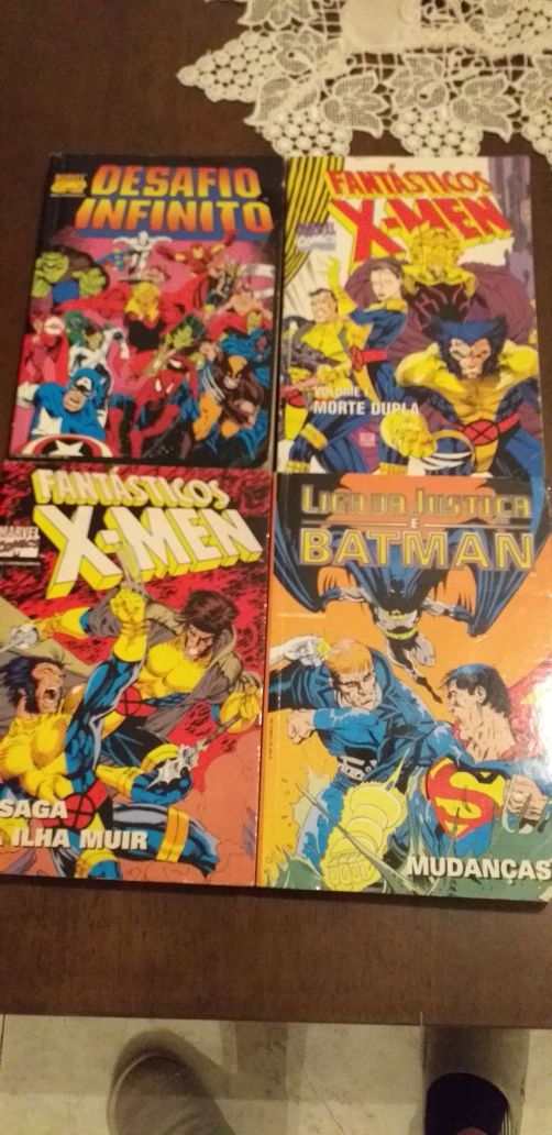 Edições especiais Marvel DC Comics decada 80 e 90