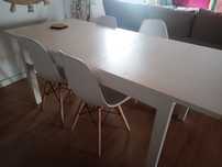 Mesa de sala extensível