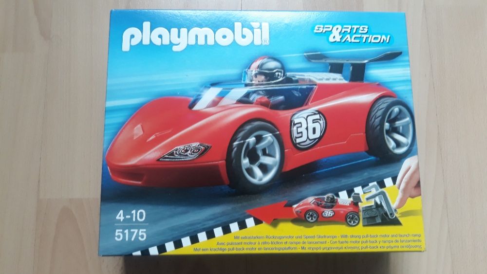 Playmobil 5175 wyścigówka Sport & Action Sports Racer zabawki klocki
