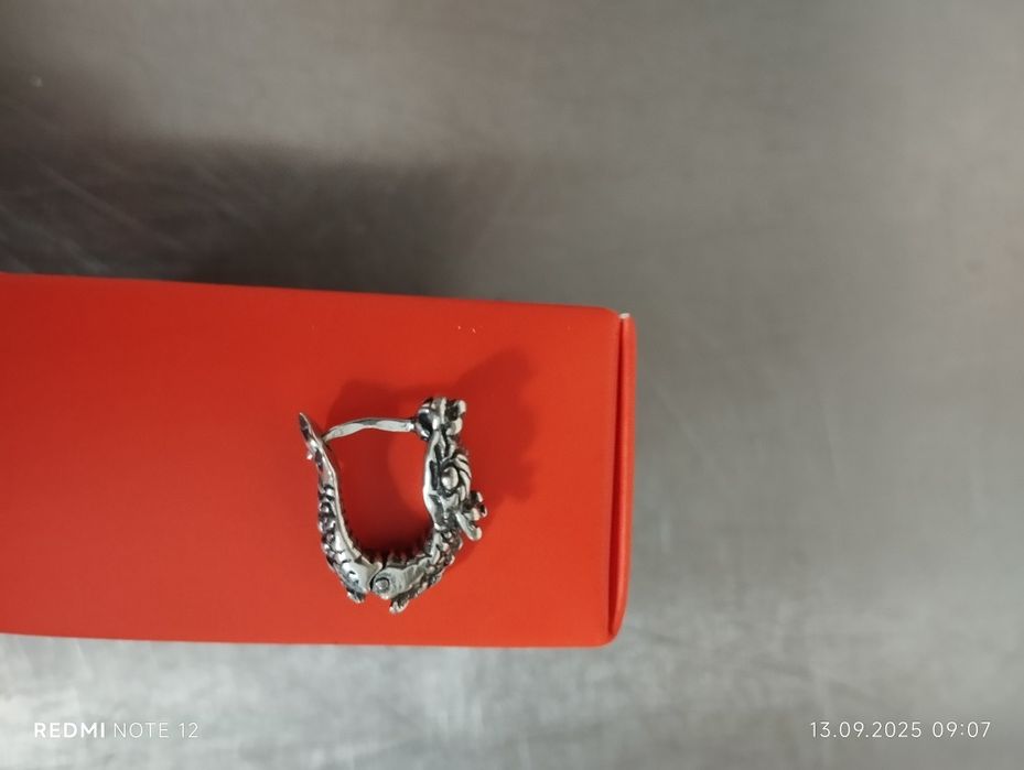 Серебряная Серёжка 925
