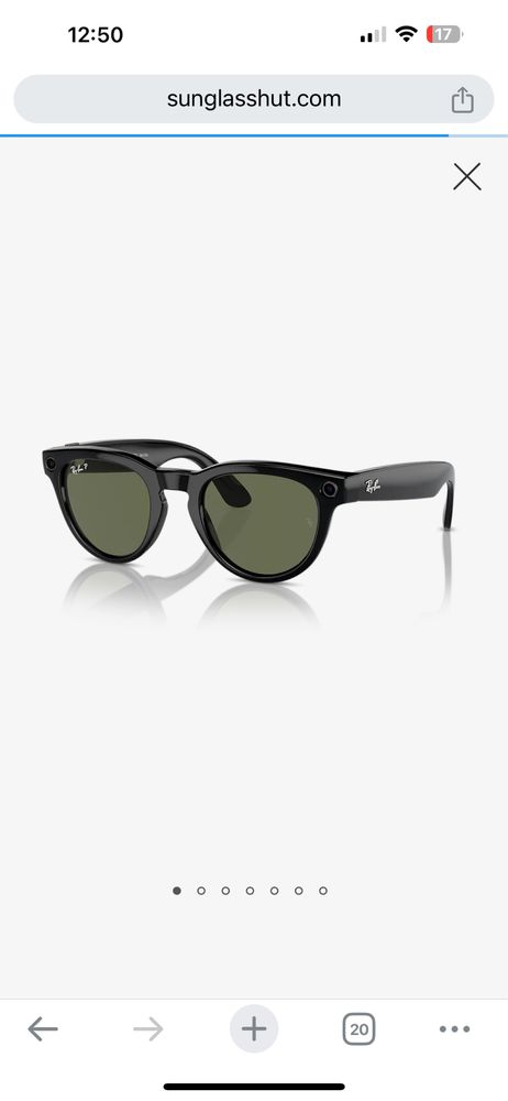 Okulary przeciwsłoneczne Ray-Ban Meta Headliner RW4009