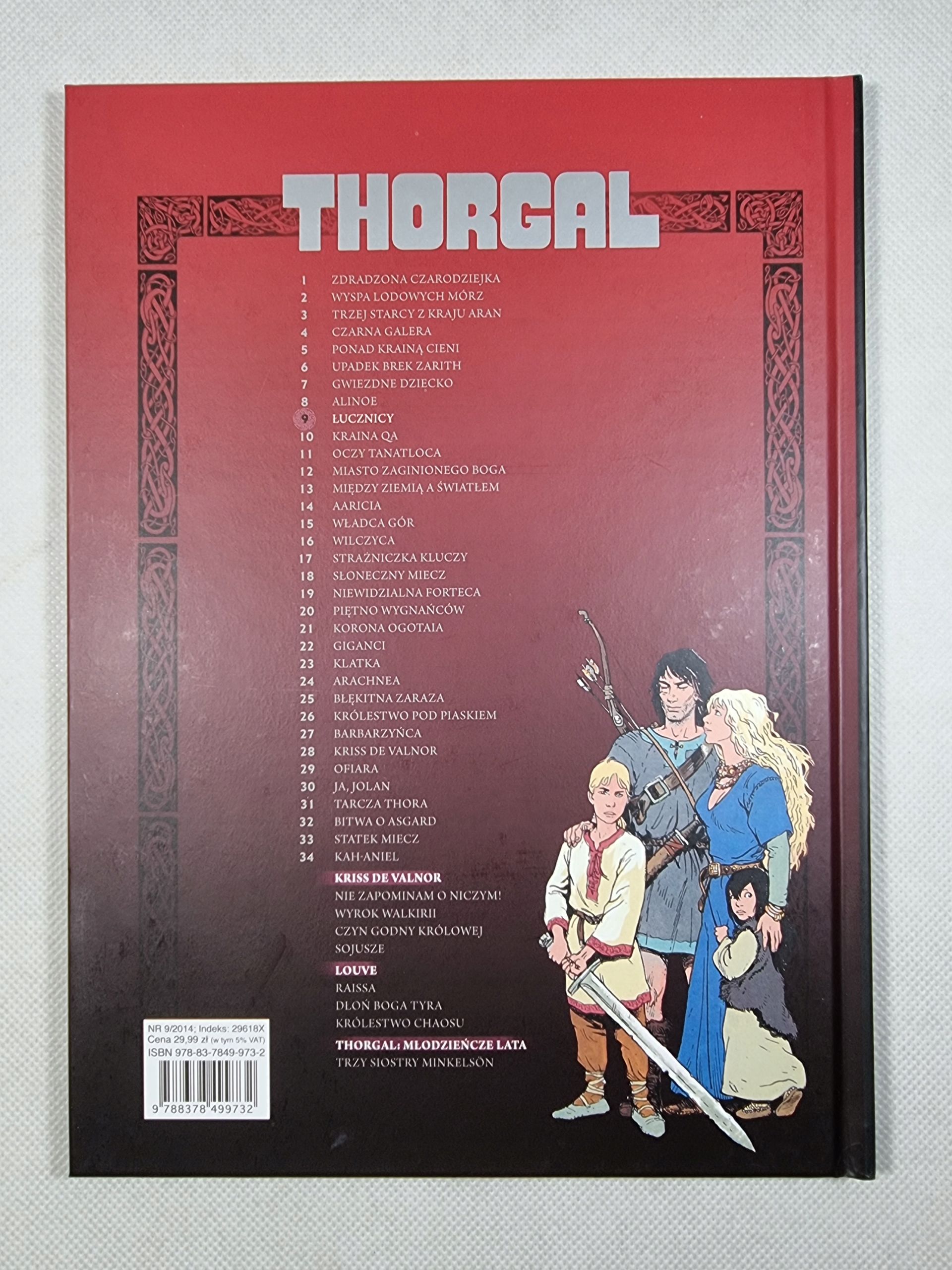 Thorgal Tom 9 / Łucznicy / Kolekcja Hachette