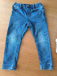 Jeansy Zara 98 skim spodnie