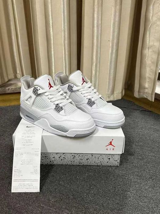 Buty Trampk Jordan 4 Retro White Oreo R.39
