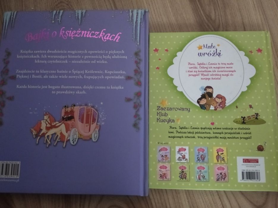 Bajki o księżniczkach i Małe wróżki - dwie książki