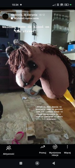 Hobby horse gniady dk