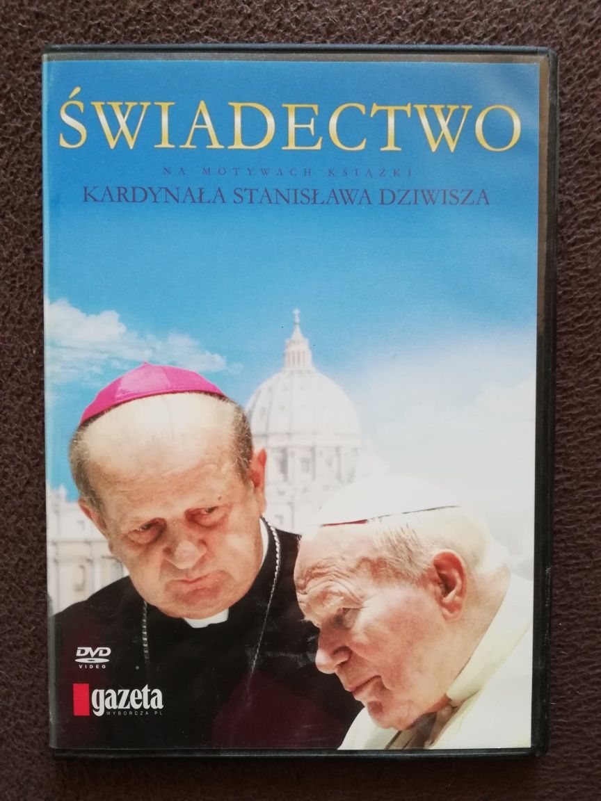 Dwie płyty DVD: Świadectwo i Gdy Świat Wstrzymał Oddech