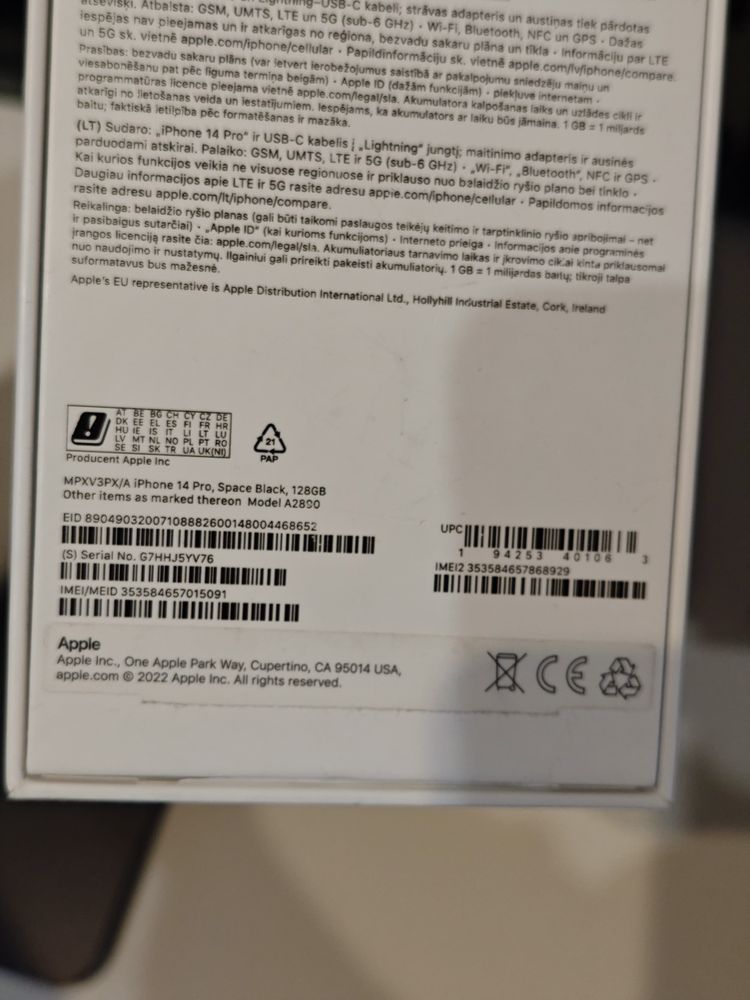 Iphone 14 pro 128gb