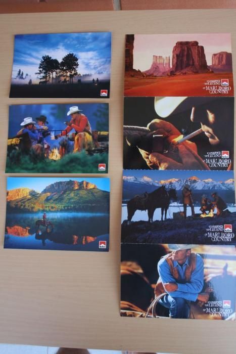 USA Monument Valley Utah Arizona kolekcje Marlboro kartki NA PREZENT