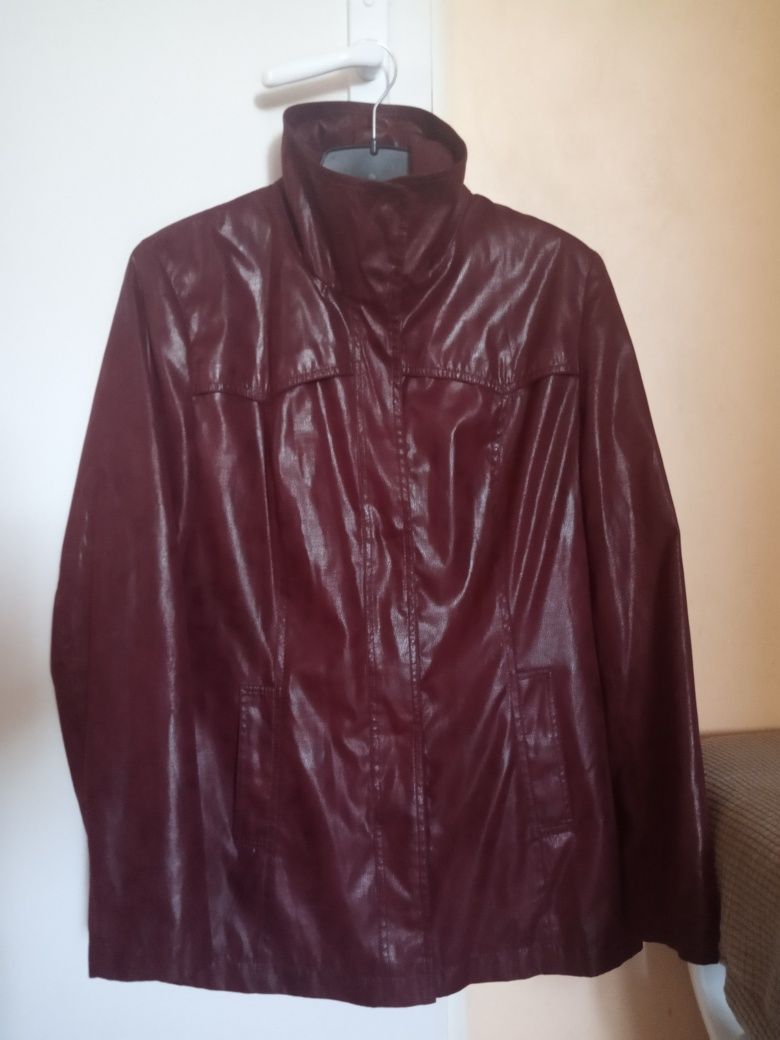 Nowa kurtka, płaszczyk bordowy 40 L/xl