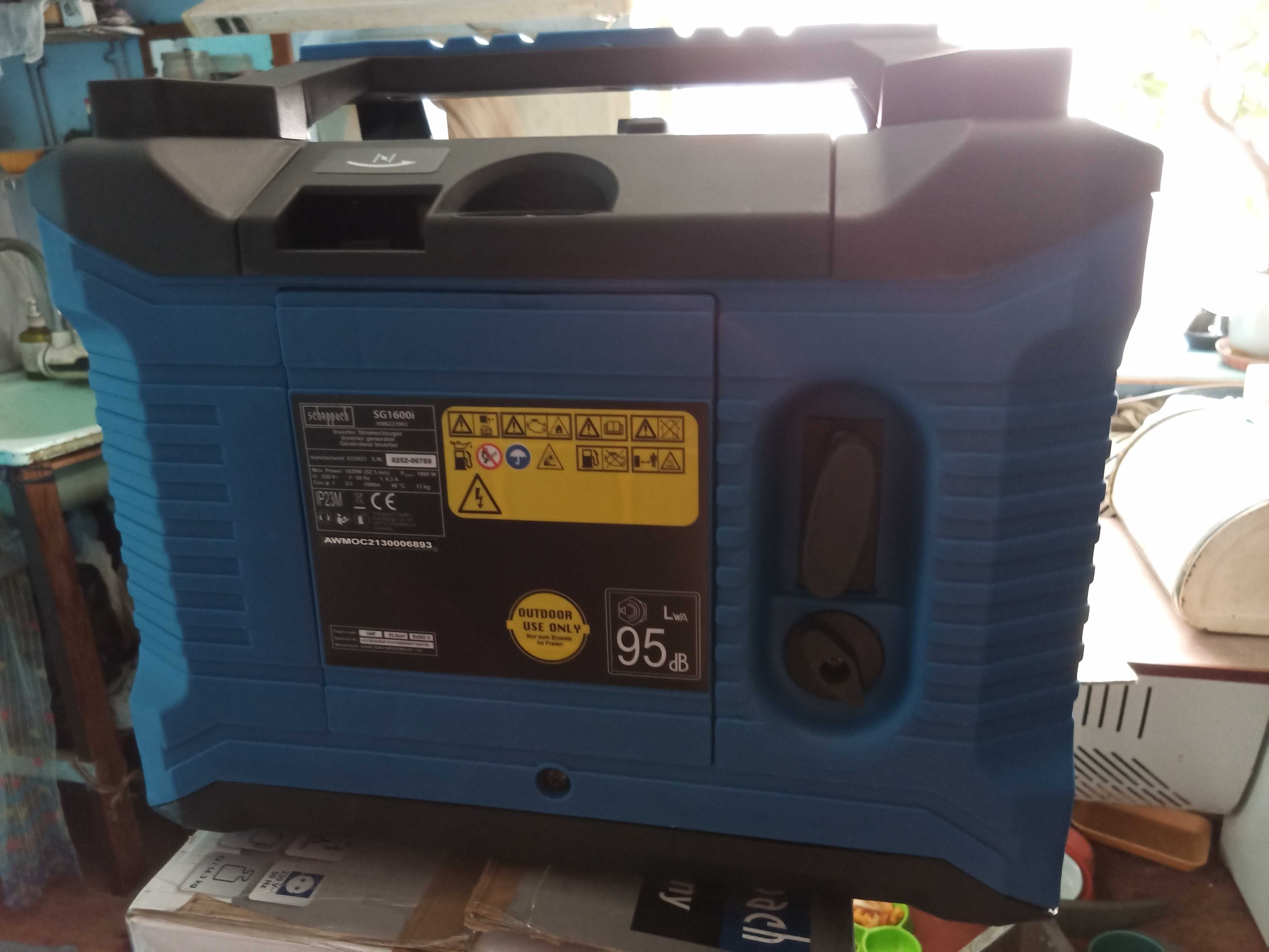Генератор инверторный Schtppach SG1600I  1 квт.