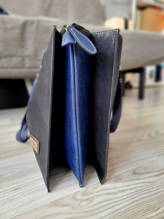 Pierre Cardin, torebka, torba, shopper, shopperka, A4, czarna