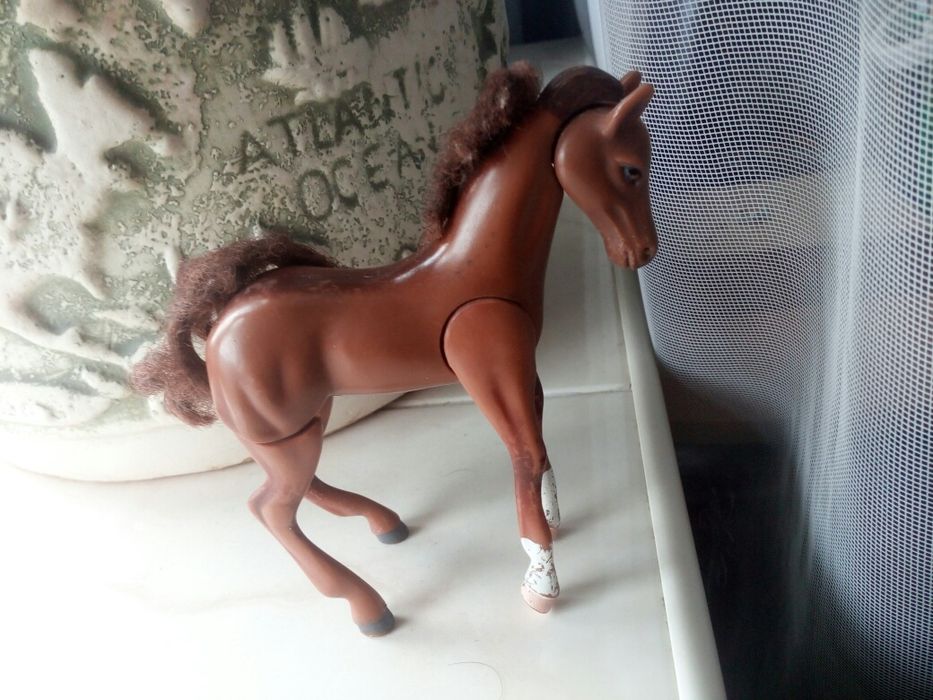 Коллекционная ретро фигурка лошадка, лошадь EMPIRE 2000 год как Шляйх