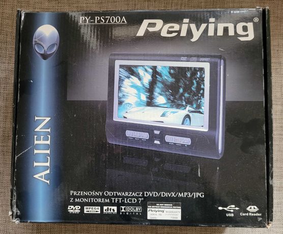 Odtwarzacz DVD z uchwytami Peiying PY-PS700A