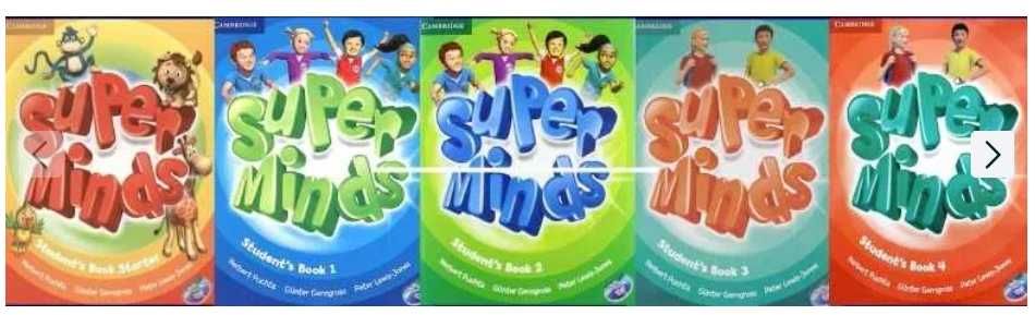Підручники Super Minds 2nd edition 1, 2, 3, 4, 5, 6