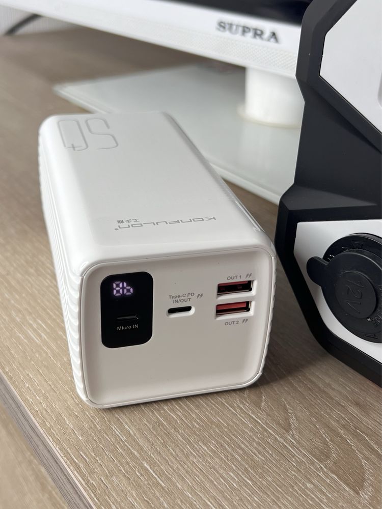 Power bank 50000. Быстрая зарядка 22.5W. Оригинал 100%