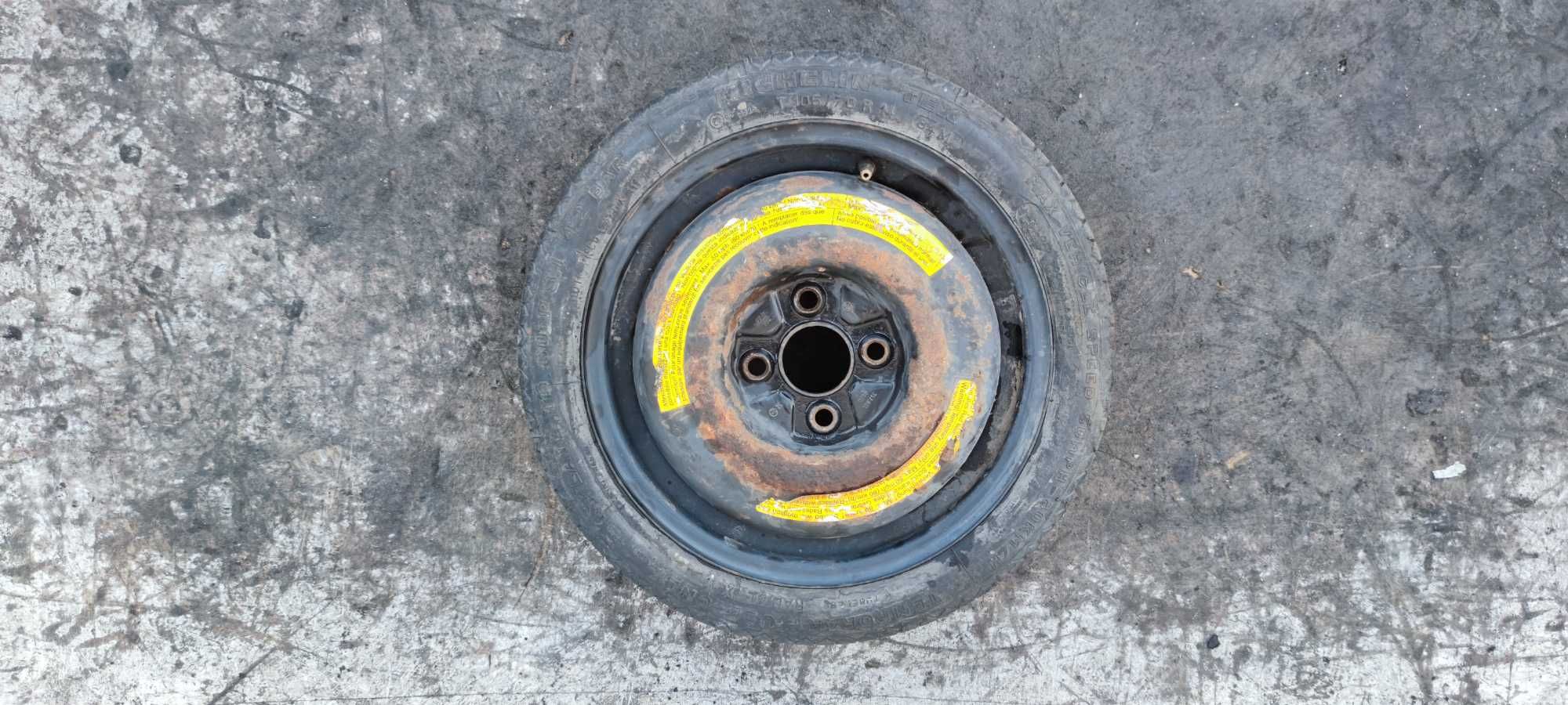 VW Polo III 6N Koło Dojazdowe Zapasowe 4x100 ET45 105/70 R14