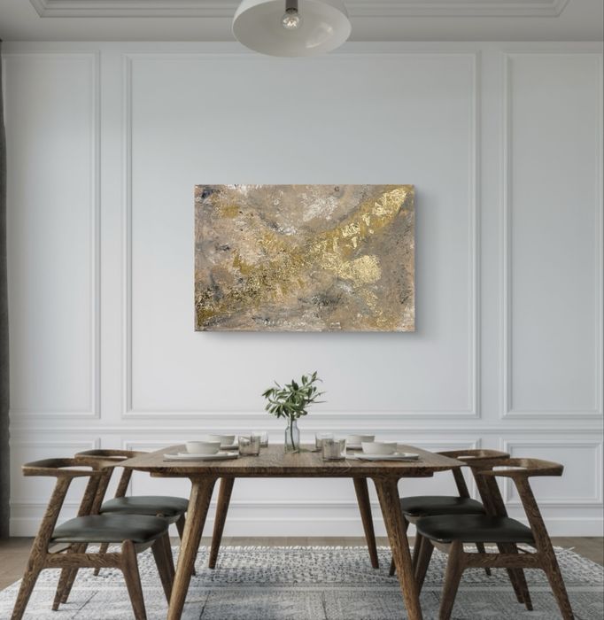 Promo Duży 80x120 obraz 3D abstrakcja „Oleander” Bartosz Chmielak