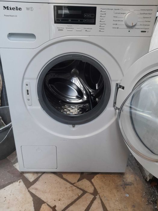maquina de roupa da Miele 8 quilos 1600 rpm impecavel como nova