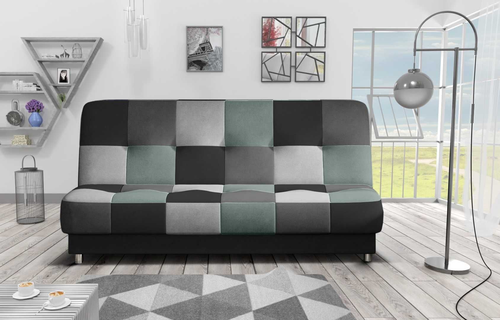 Wersalka sofa kanapa z funkcją spania + pojemnik na pościel