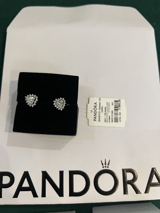 Pandora сережки срібло